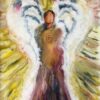 Ethereal Guardian: Abstract Angel