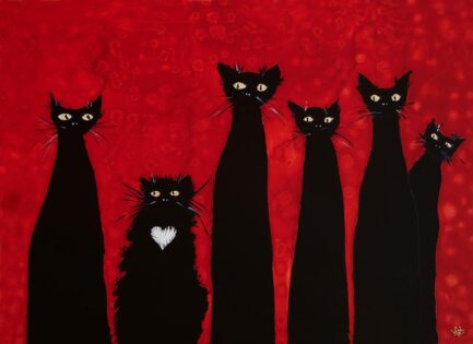 Die Schwarze Katzenfamilie 2020