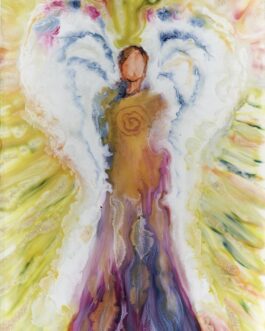 Ethereal Guardian: Abstract Angel GS 2023