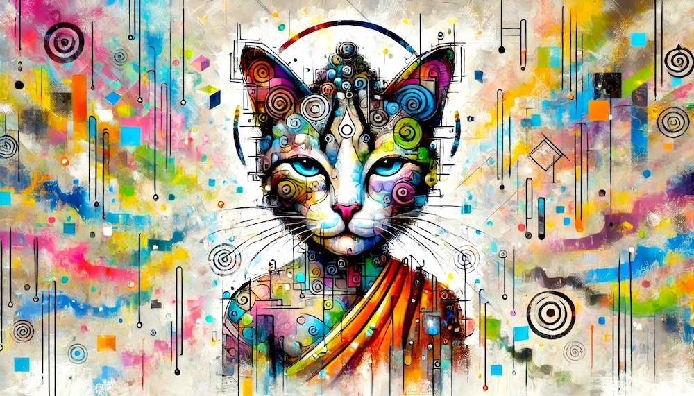 Buddha Katze 2024 P