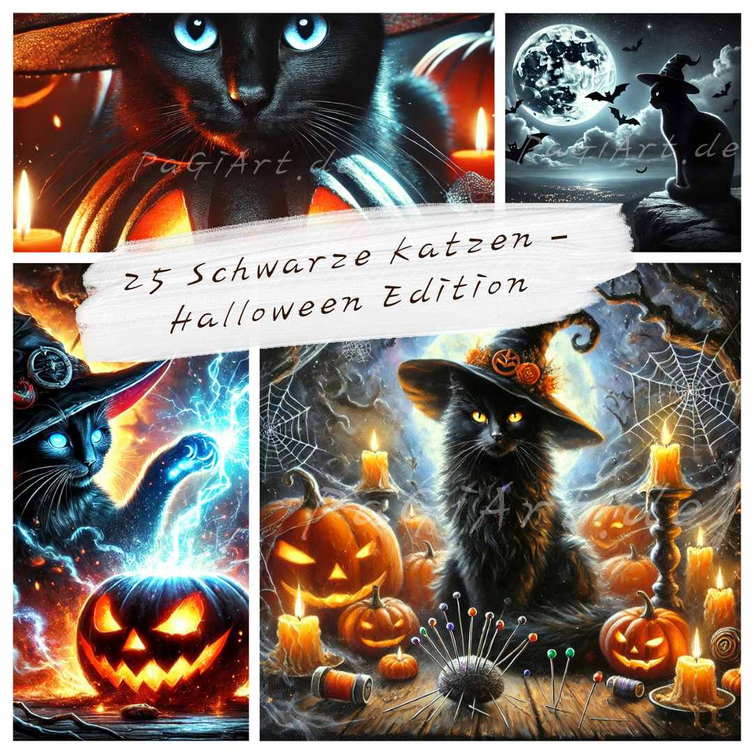 25 Schwarze Katzen