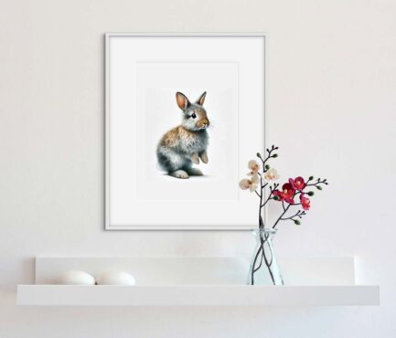 Lebhafte Neugier Hase 2023 GE