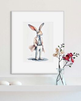 Frühlingshafte Eleganz Hase 2023 GS