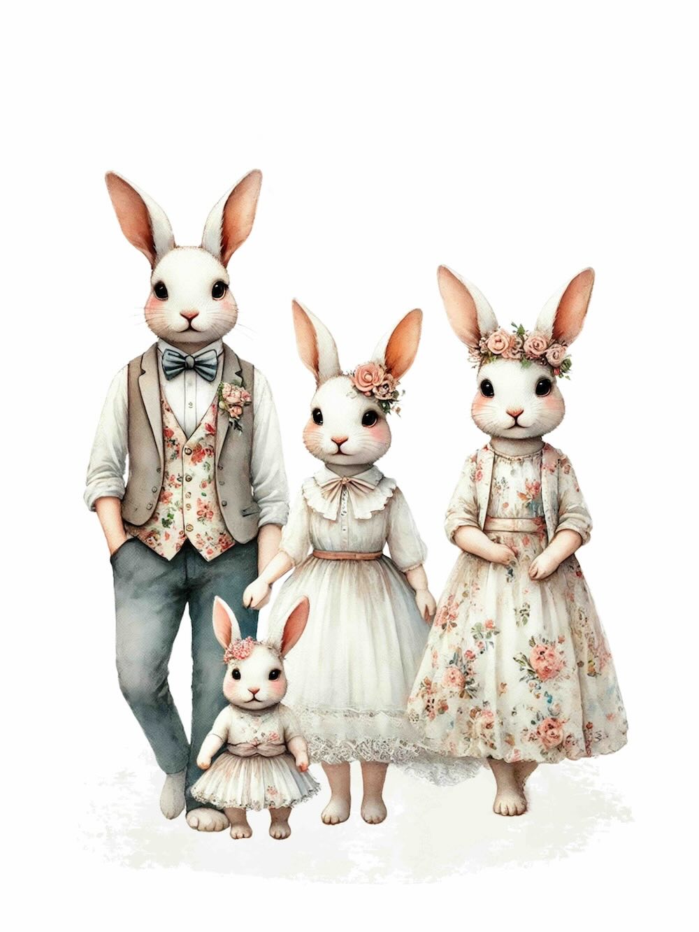 Märchenhafte Hasenfamilie 2023 GS