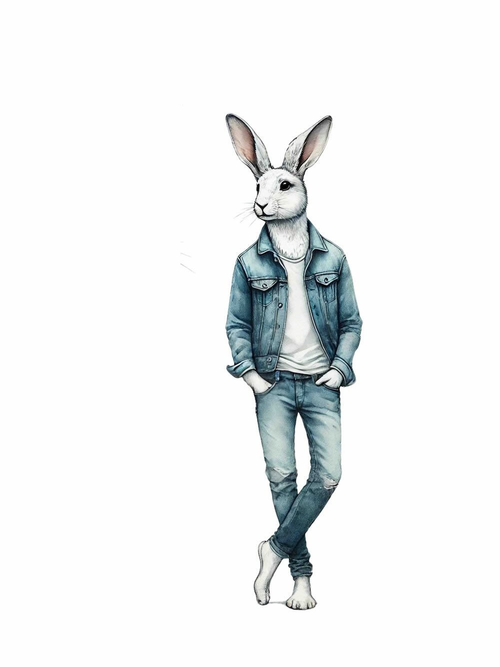 Stilvoller Denim-Hase 2023 GS 3