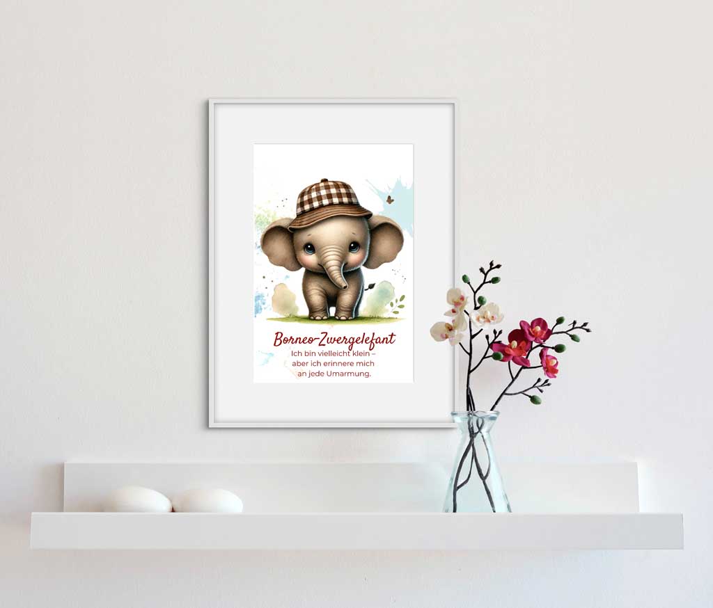 Borneo-Zwergelefant 2024 GE