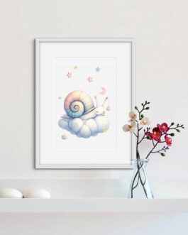 Schlummi, die Wolkenschnecke 2024 GE – Limitierte Kunst zum Märchenpreis