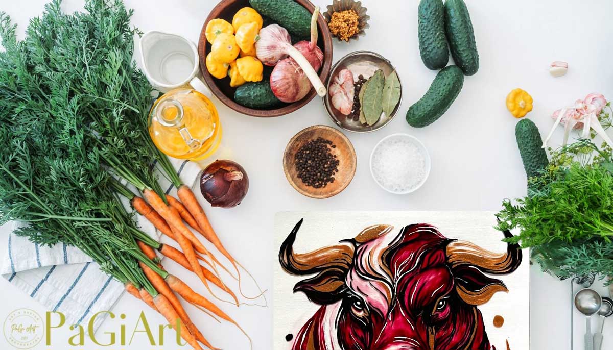 Fine Art Print jetzt auch in der Küche.1