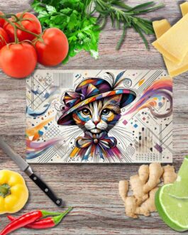 Die Prinzessin des Stils 2 Schneidebrett aus Glas