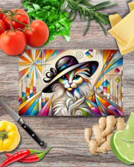 Die Prinzessin des Stils 1 Schneidebrett aus Glas