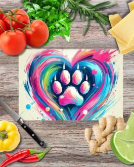 Forever 32 Schneidebrett aus Glas