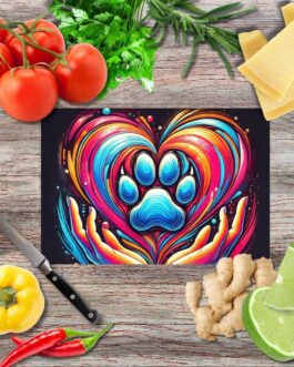 Forever 28 Schneidebrett aus Glas