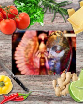 Ignorierte Gestalt Schneidebrett aus Glas