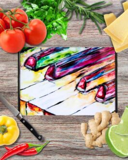 Klaviertasten Schneidebrett aus Glas