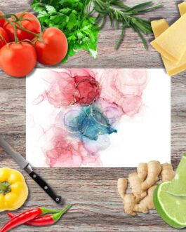 Seelen der Rosen Schneidebrett aus Glas