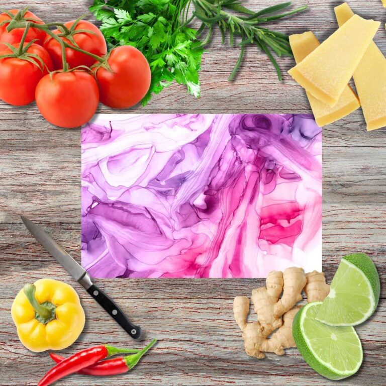 Die Fusion III Schneidebrett aus Glas