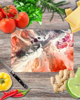 Die Fusion II Schneidebrett aus Glas