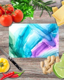 Die Fusion I Schneidebrett aus Glas