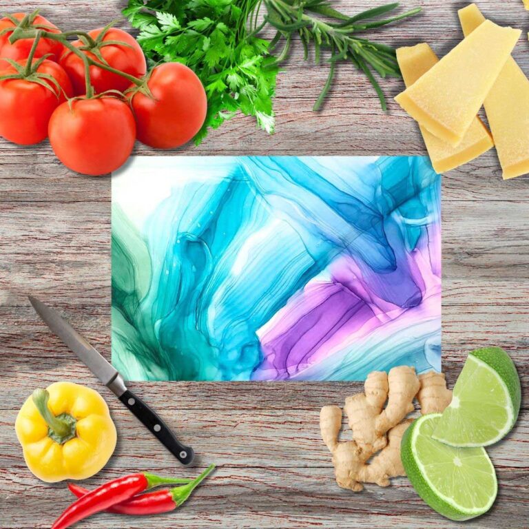 Die Fusion I Schneidebrett aus Glas