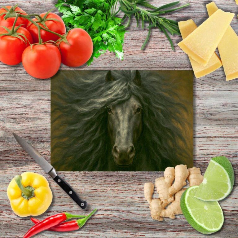 Magie 4 Schneidebrett aus Glas