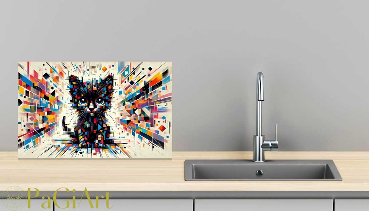 Fine Art Print jetzt auch in der Küche.2