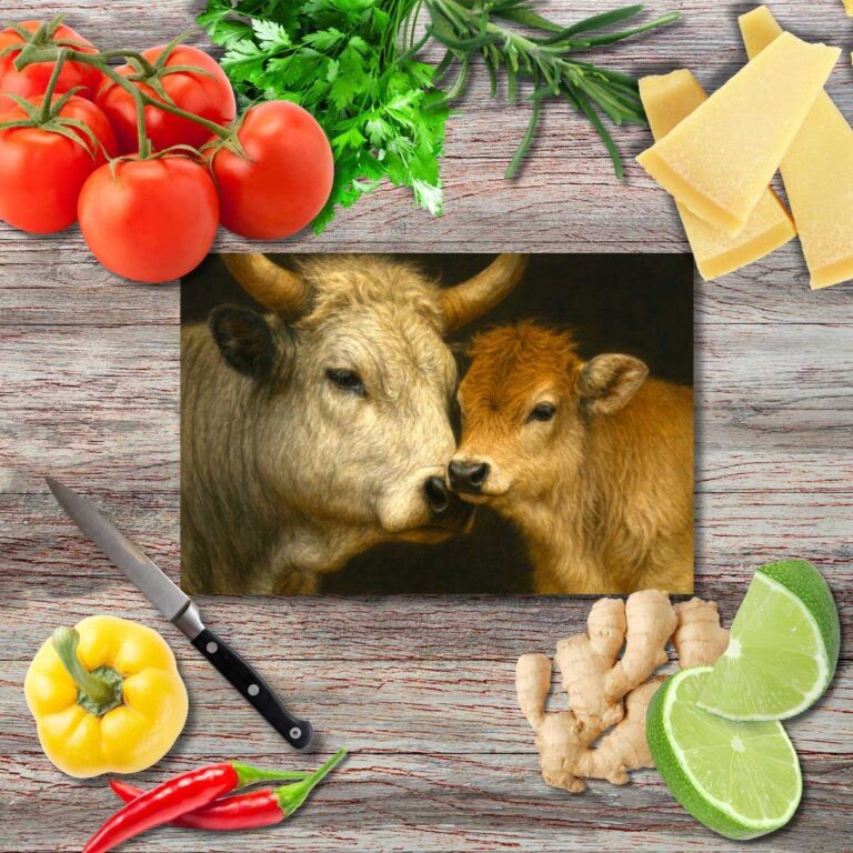 Toro Collection 2 Schneidebrett aus Glas