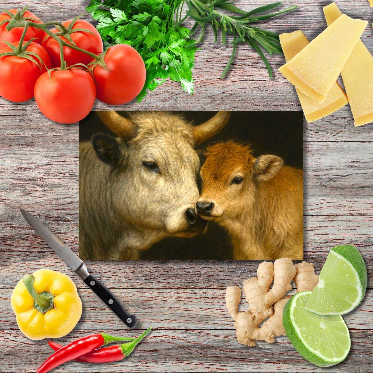 Toro Collection 2 Schneidebrett aus Glas