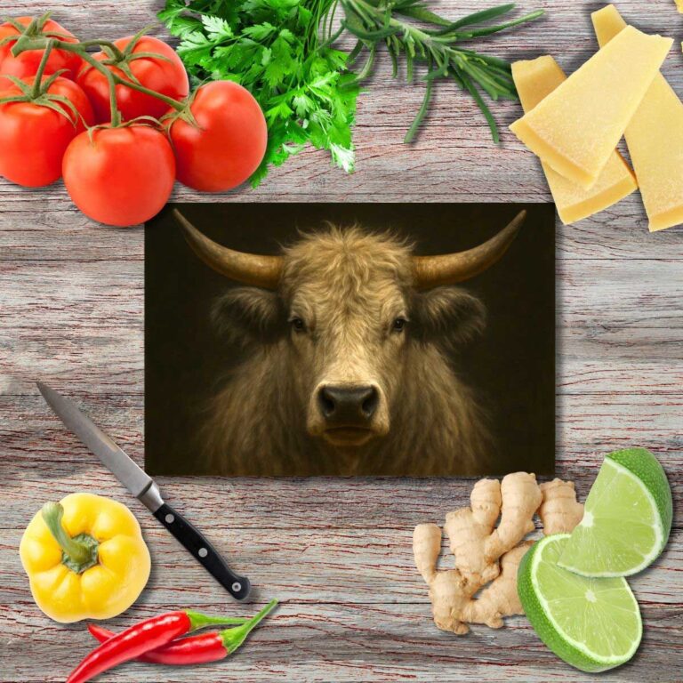 Toro Collection 3 Schneidebrett aus Glas