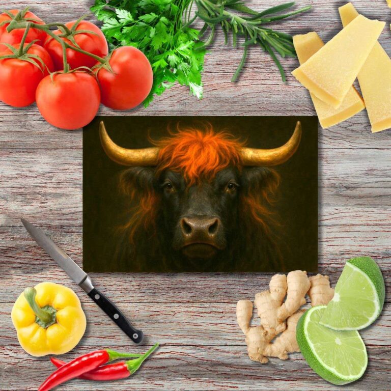 Toro Collection 5 Schneidebrett aus Glas