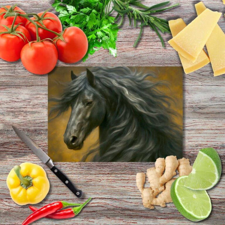 Magie 2 Schneidebrett aus Glas