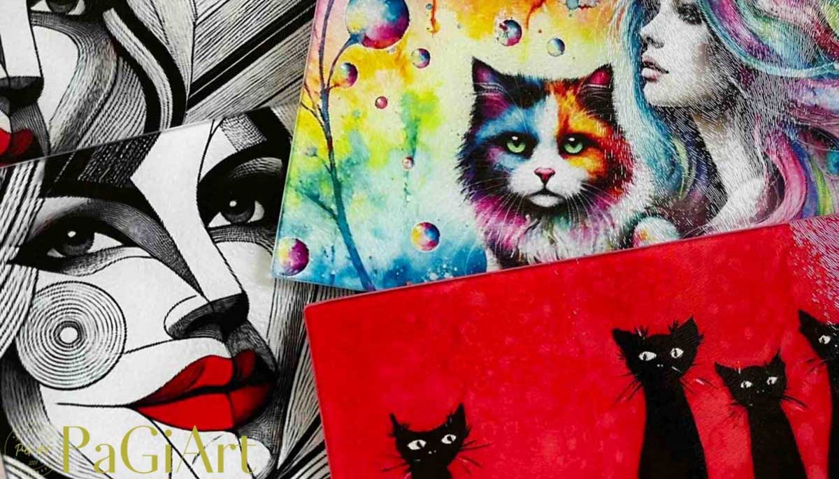 Fine Art Print jetzt auch in der Küche.3