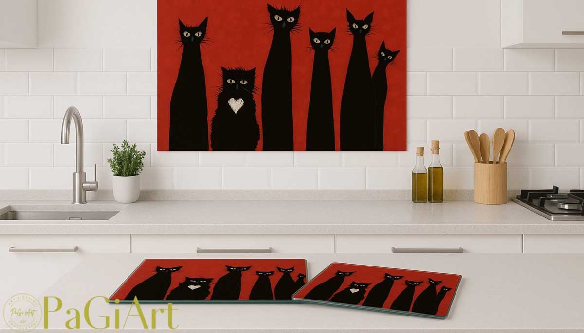 Fine Art Print jetzt auch in der Küche.4