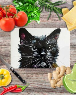 Noir Enchantment Schneidebrett aus Glas