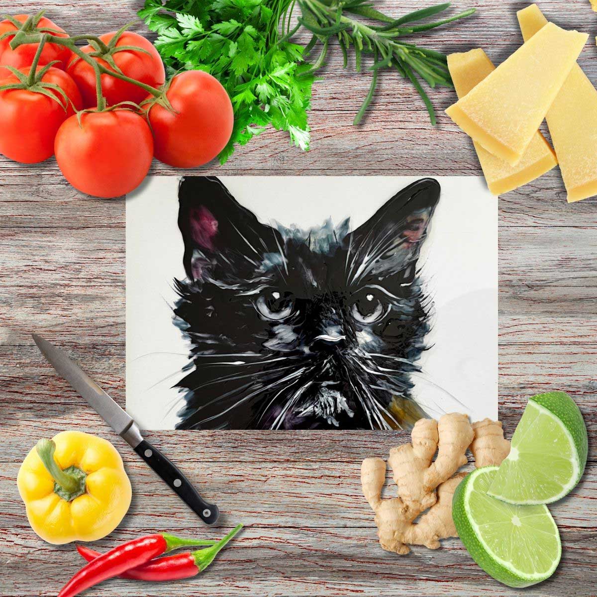 Noir Enchantment Schneidebrett aus Glas