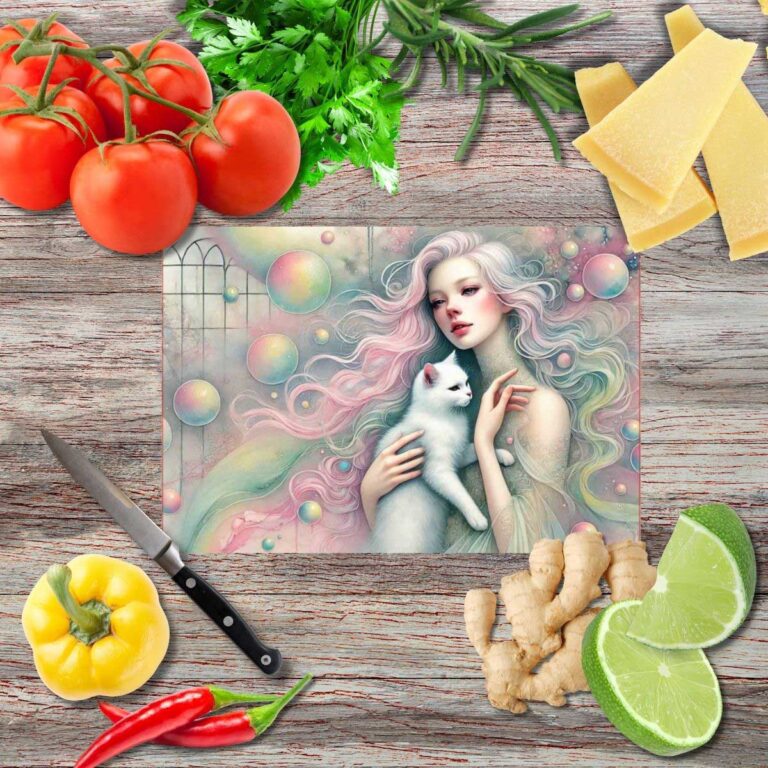 Samtene Momente Schneidebrett aus Glas