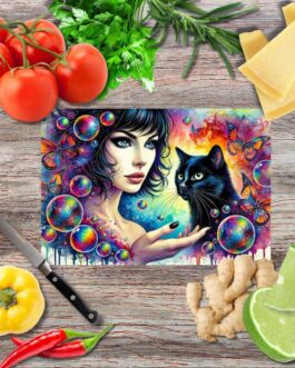 Stille Allianz Schneidebrett aus Glas