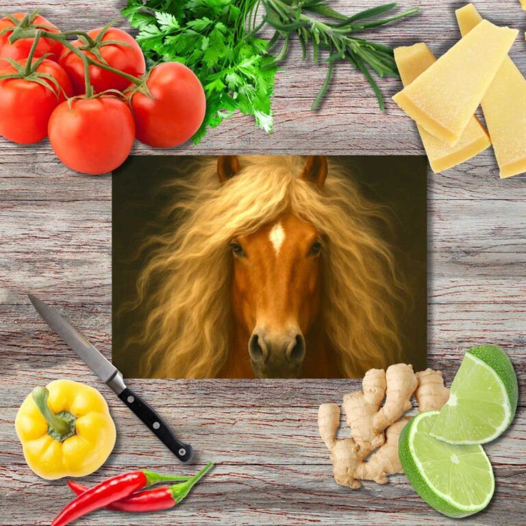 Magie 1 Schneidebrett aus Glas