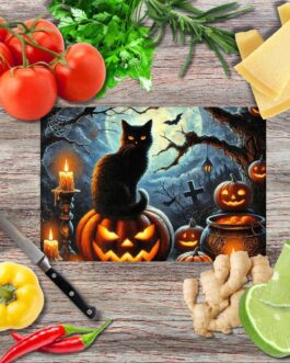 Schwarze Katzen Halloween 3