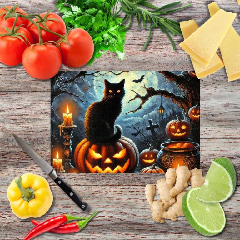 Schwarze Katzen Halloween 3