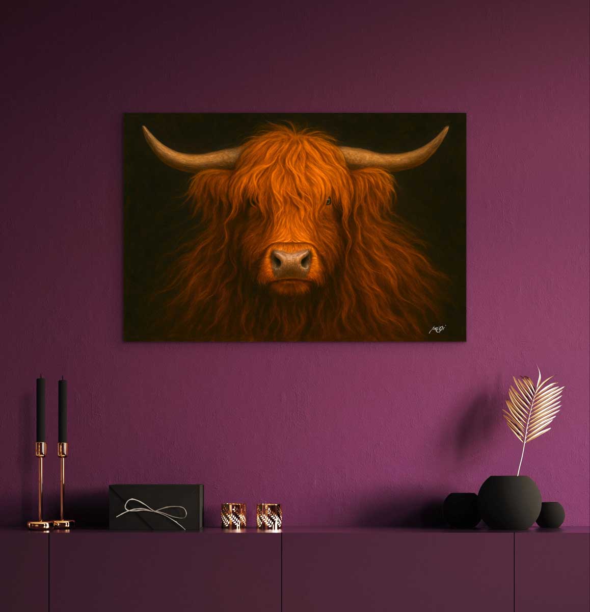 das Hochlandrind 4 LW