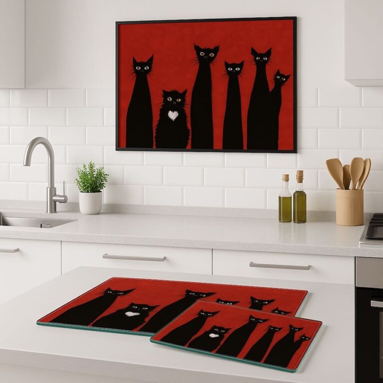 Schneidebrett aus Glas2