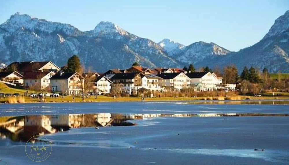 hopfen am see in winter